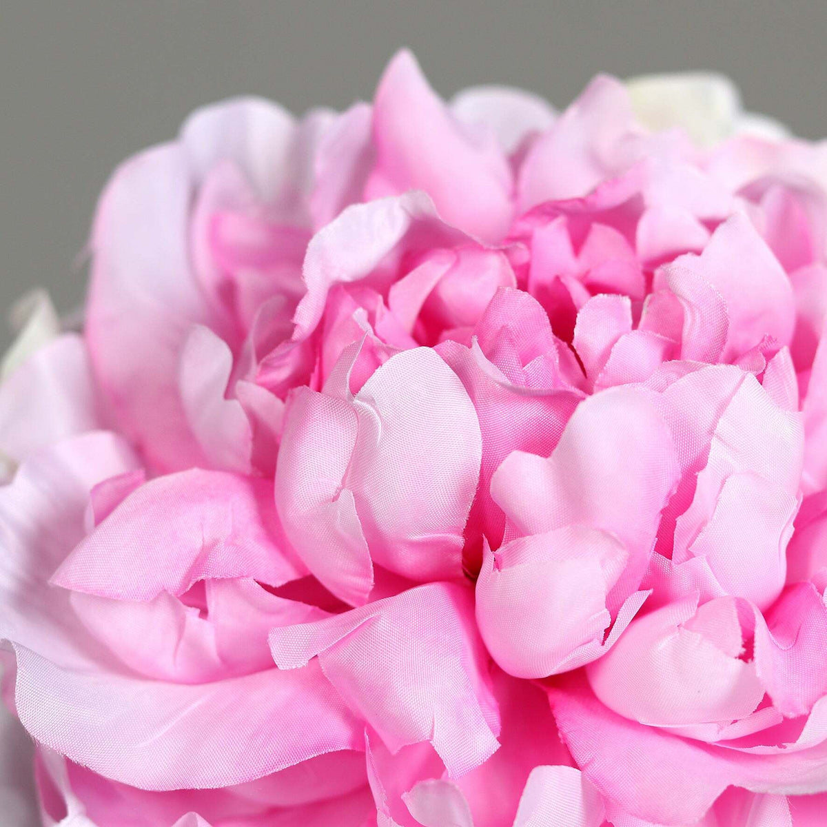 Fleur artificielle Pivoine Rose - composition florale - H.63 cm - P3