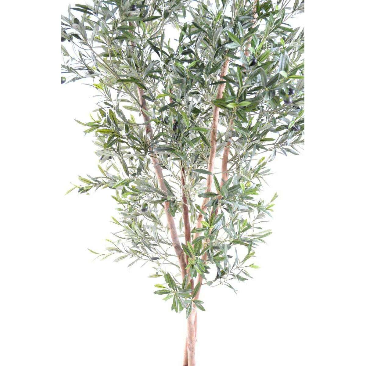 Arbre artificiel Olivier large 3 troncs - décoration pour intérieur - H.180cm