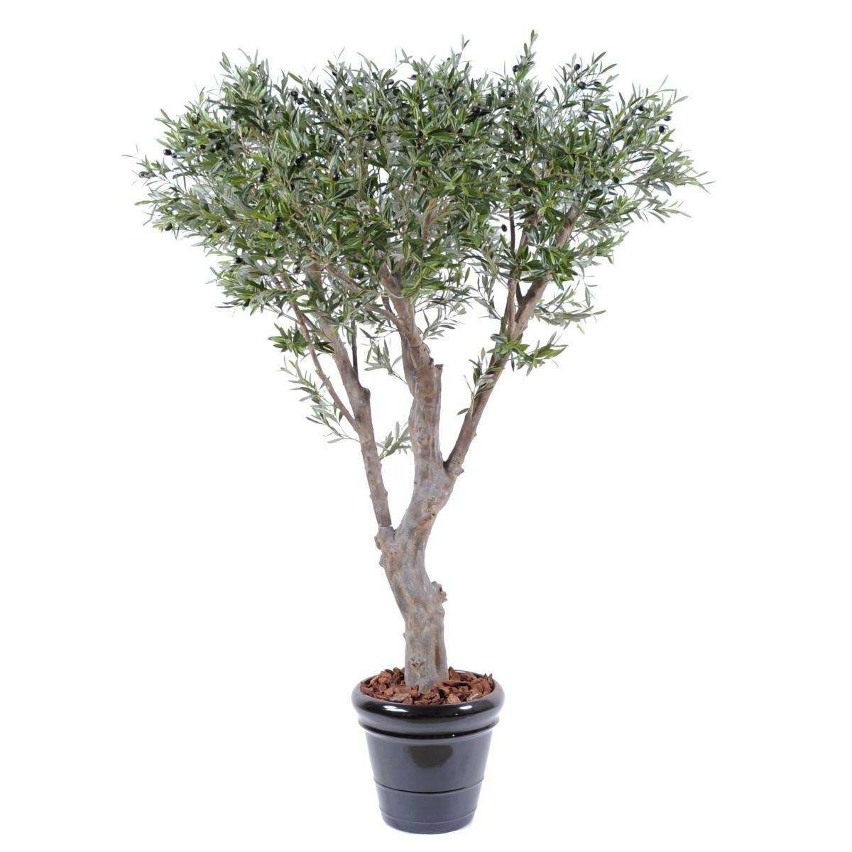 Arbre artificiel Olivier new géant - décoration pour intérieur - H.240 cm
