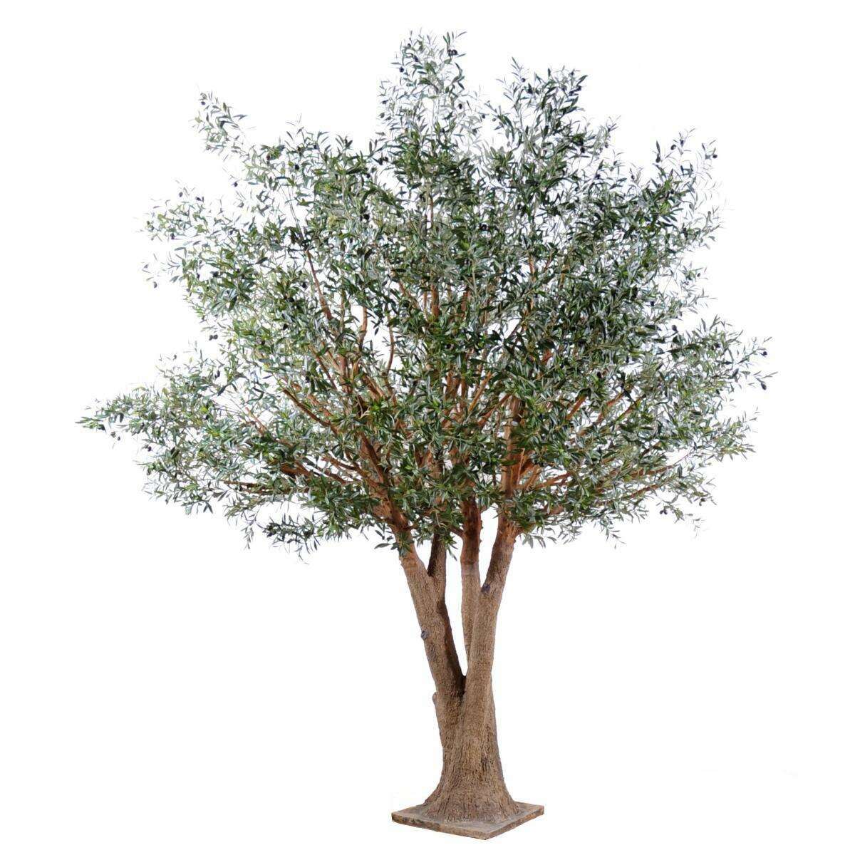 Arbre artificiel Olivier New Tree - plante pour intérieur - H.350cm