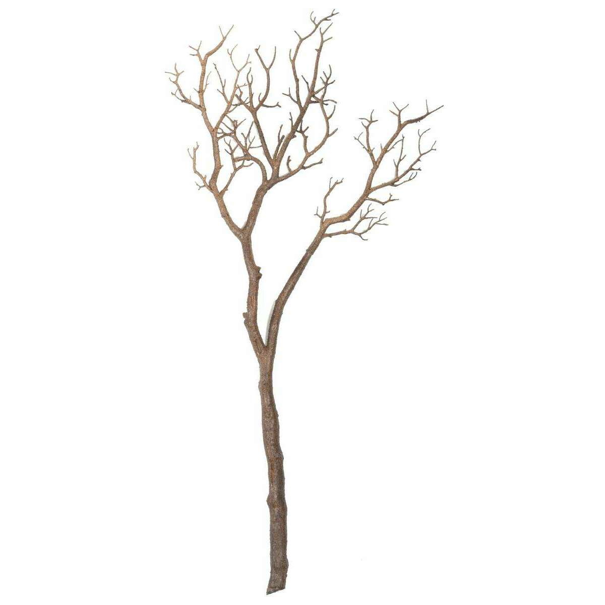 Branche artificielle imitation bois - décoration d'intérieur - H.105cm marron - C2
