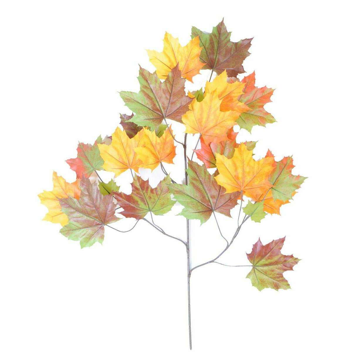 Feuillage artificiel branche de Platane - décoration d'intérieur - H.79cm automne L2