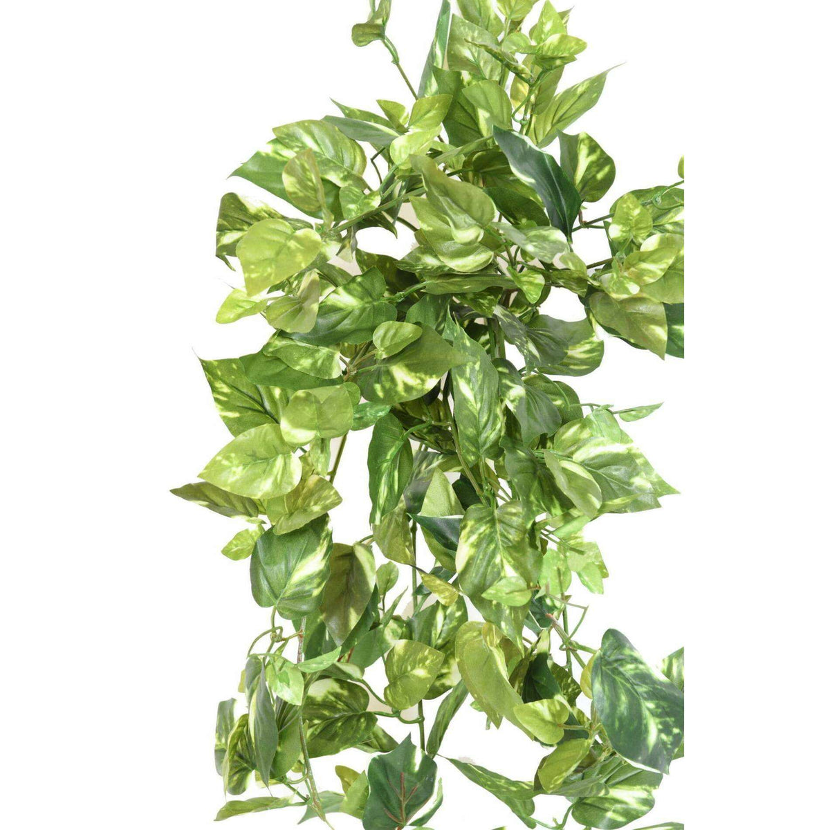 Feuillage artificiel chute de Pothos mini en piquet - plante d'intérieur - H.80cm panaché - K5