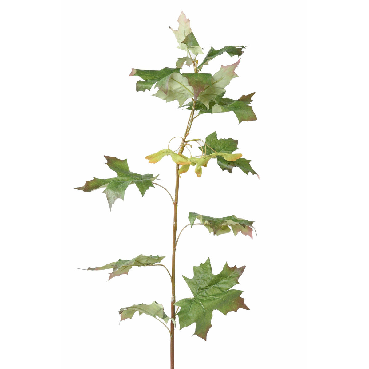 Feuillage artificiel Erable branche - composition florale d'intérieur - H.108cm vert F1