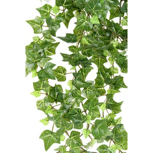 Feuillage artificiel Lierre Gala en piquet - 801 feuilles artificielles - H.130cm vert - J3