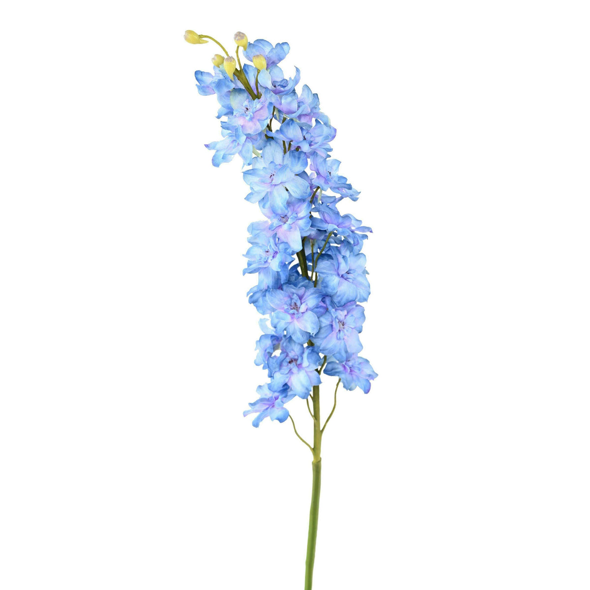 Fleur artificielle Delphinium - création de bouquet - H.100cm bleu - D6