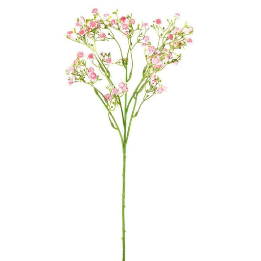 Fleur artificielle Myosotis - composition bouquet - H.50cm rose - K2
