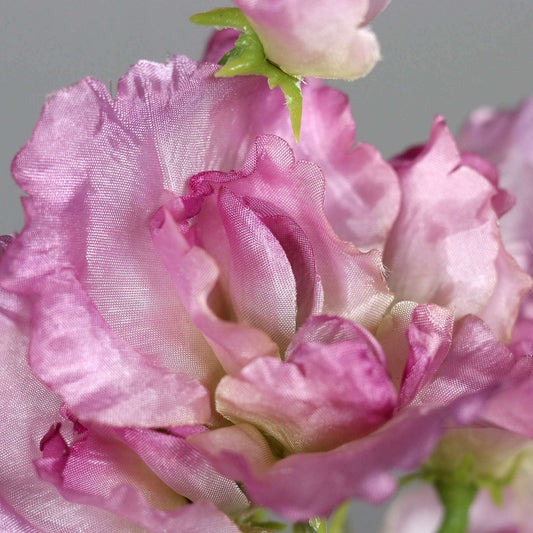 Fleur artificielle Pois de senteur - composition florale - H.46cm lilas - P3