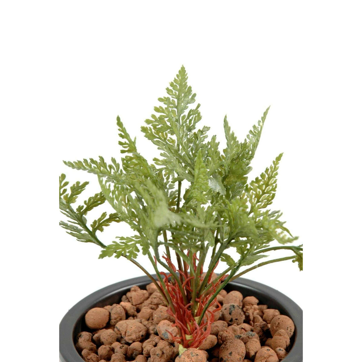 Fougère mini artificielle en piquet - plante intérieur extérieur - H.12cm vert - F1