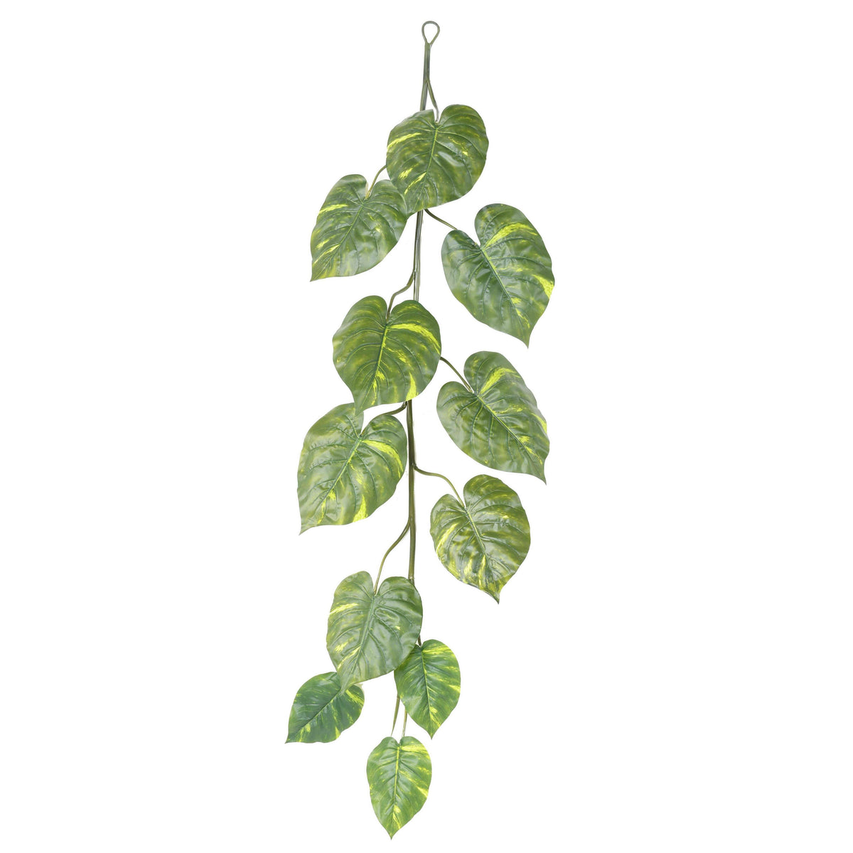 Guirlande artificielle Pothos géant - décoration d'intérieur - H.180cm panaché K1
