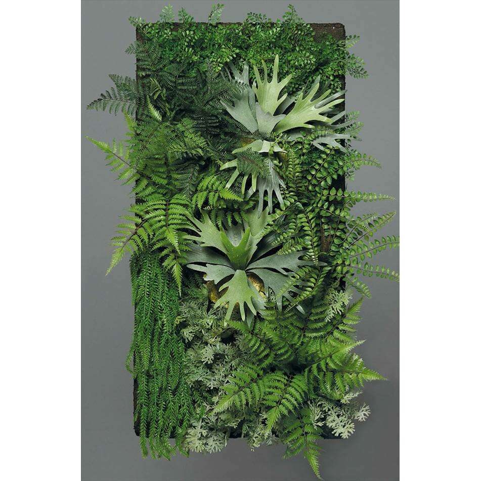 Tableau végétal artificiel tropical - décoration murale - H.100x50cm Z2