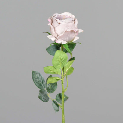 Fleur artificielle rose - composition florale - H.70cm - Mauve clair - R3