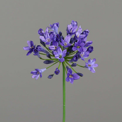 Fleur artificielle tige d'Agapanthe - composition bouquet - H.75cm - Lavande - R3