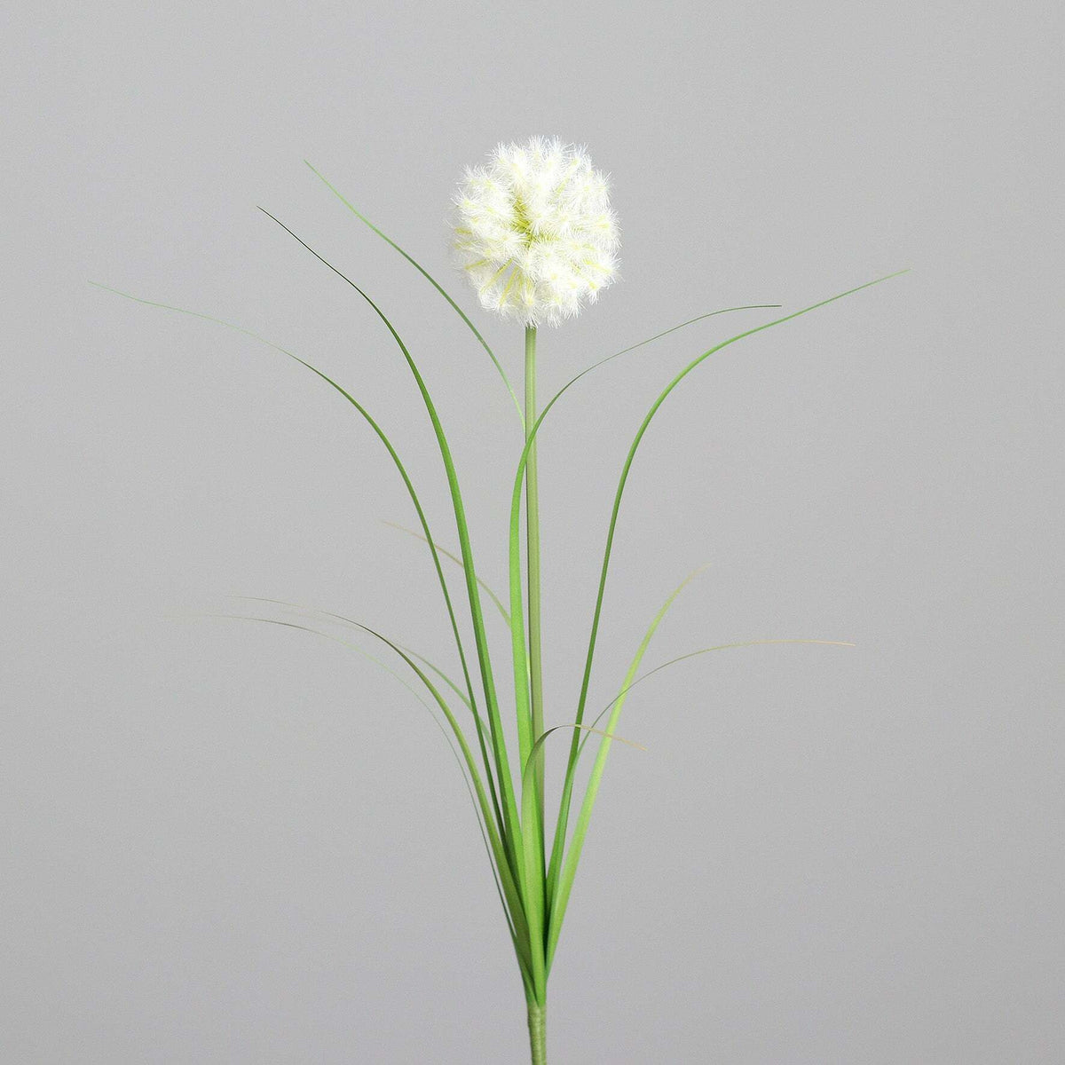 Pissenlit artificiel avec herbe - plante verte d'intérieur - H.79cm - Z3