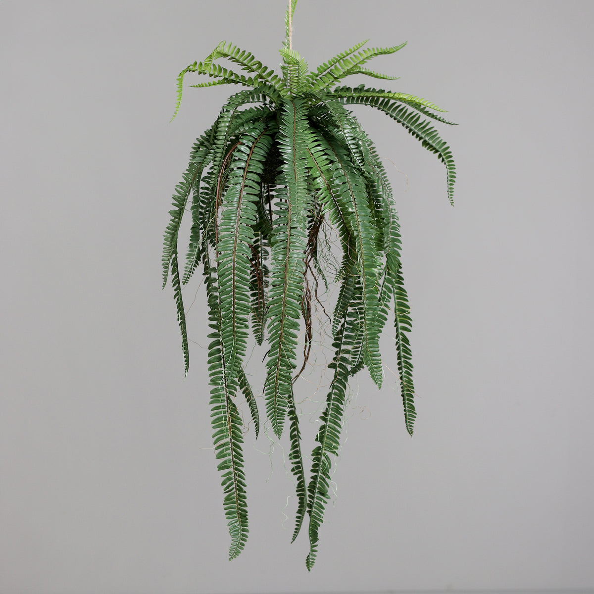 Suspension Boule de fougères artificielles  H.96 cm – Décoration végétale retombante - Q4