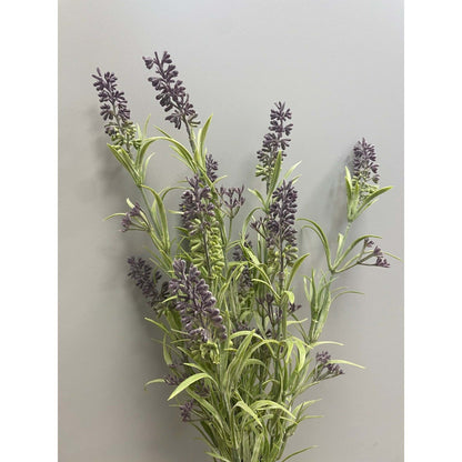 Plante artificielle Lavande en piquet - bouquet fleuri - H.45cm R1