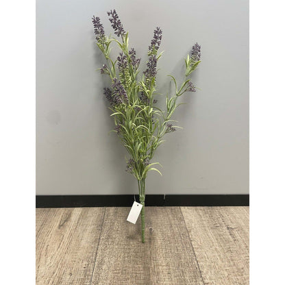 Plante artificielle Lavande en piquet - bouquet fleuri - H.45cm R1