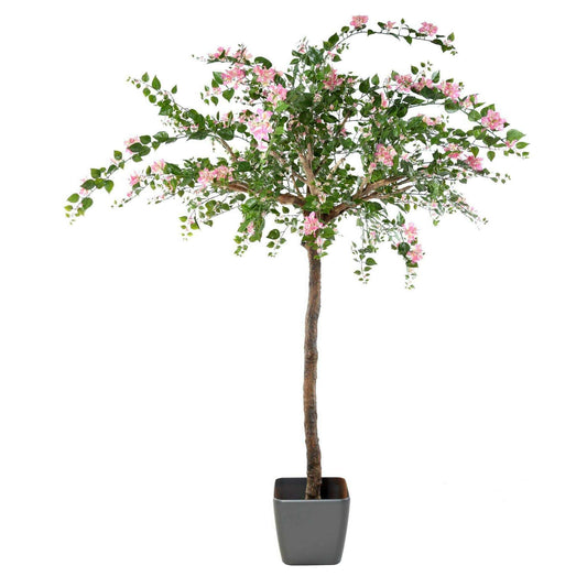 Arbre artificiel fleuri Bougainvillier Tree - plante d'intérieur - H.280cm rose SHOW