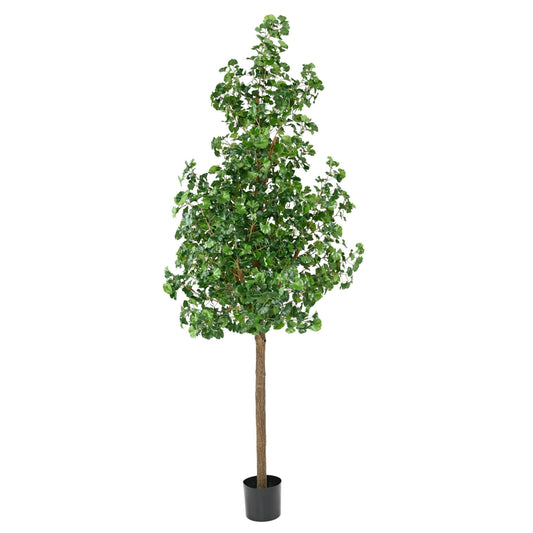 Arbre artificiel Ginkgo biloba Tree - plante synthétique d'intérieur - H.290cm