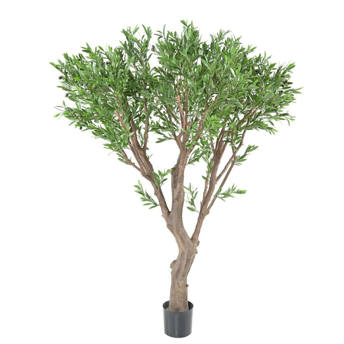 Arbre artificiel Olivier géant PLAST UV - décoration pour extérieur - H.185cm