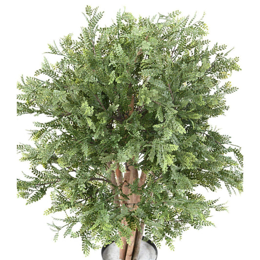 Arbuste artificiel Pistacia Chinensis UV résistant - plante d'extérieur - H.100cm