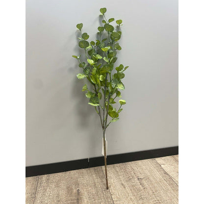 Eucalyptus artificiel branchage - création de bouquet - H.48cm vert - P2