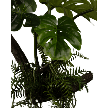 Branche artificielle Epiphyte à suspendre - suspension végétale - H.140cm - Z4