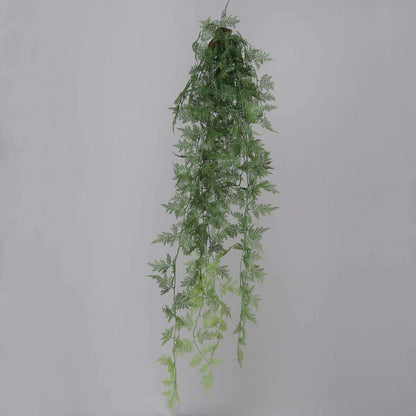Chute artificielle Fougère - plante retombante d'intérieur - H.100cm vert - Q3