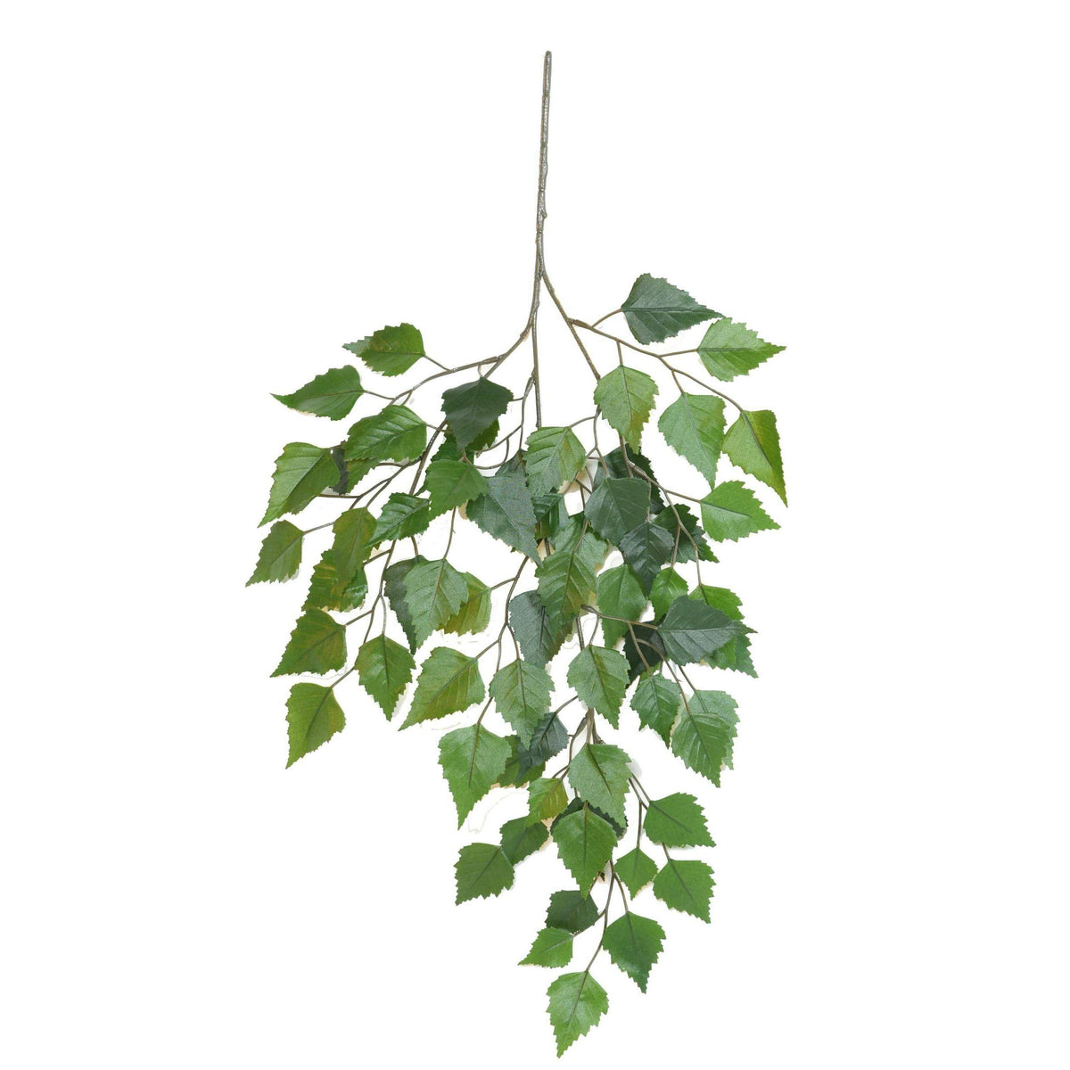 Feuillage artificiel Branche de bouleau - composition florale - H.70cm vert B6