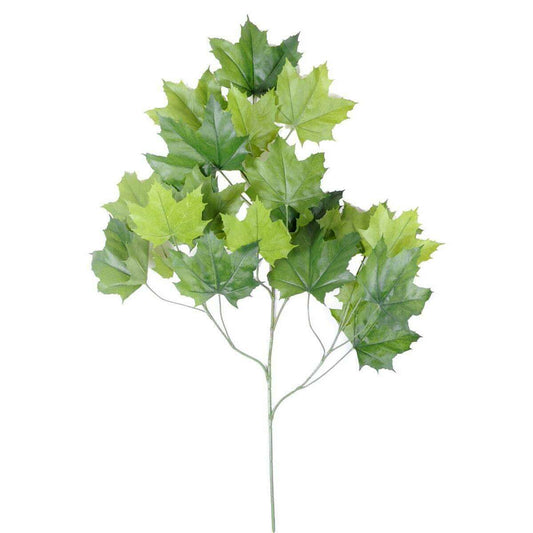 Feuillage artificiel branche de Platane - décoration d'intérieur - H.79 cm vert L2