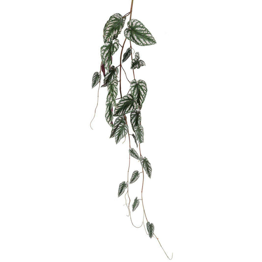 Feuillage artificiel chute de Bégonia Muculata - plante retombante d'intérieur - H.230cm - A5