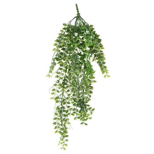 Feuillage artificiel chute de Dischidia fleuri - intérieur extérieur - H.65cm E3