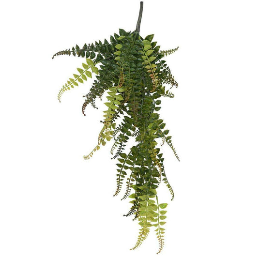 Feuillage artificiel chute de Fougère - intérieur extérieur - H.55cm vert - F3