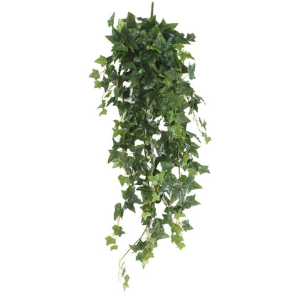 Feuillage artificiel chute de Lierre Anglais - décoration d'intérieur - H.120cm vert - I3