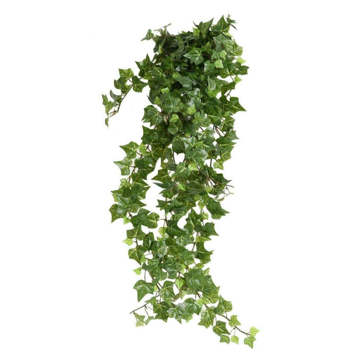 Feuillage artificiel chute de Lierre en piquet - 504 feuilles artificielles - H.60cm vert I4