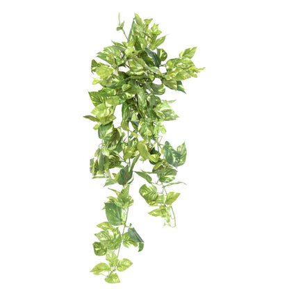Feuillage artificiel chute de Pothos mini en piquet - plante d'intérieur - H.80cm panaché - K5