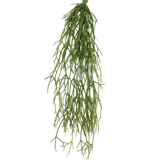 Feuillage artificiel chute de Rhipsalis - intérieur extérieur - H.50cm vert - M2