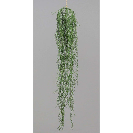Feuillage artificiel chute de succulente avec cordon - suspension végétale - H.110cm