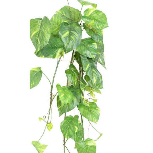 Feuillage artificiel chute large de Philo - plante d'intérieur - H.130cm panaché - L5