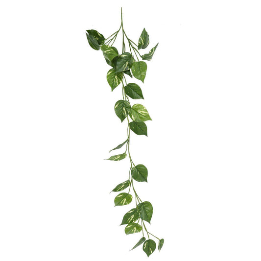 Feuillage artificiel Guirlande de Pothos - Tergal UV extérieur - H.110cm vert L5