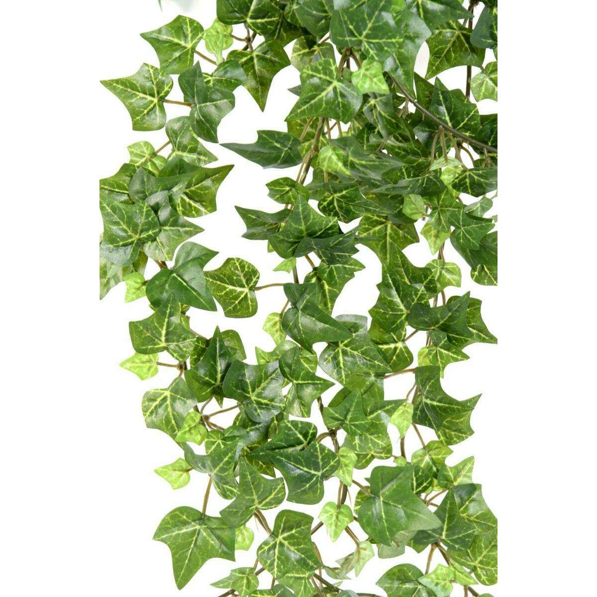 Feuillage artificiel Lierre Gala en piquet - 801 feuilles artificielles - H.130cm vert - J3