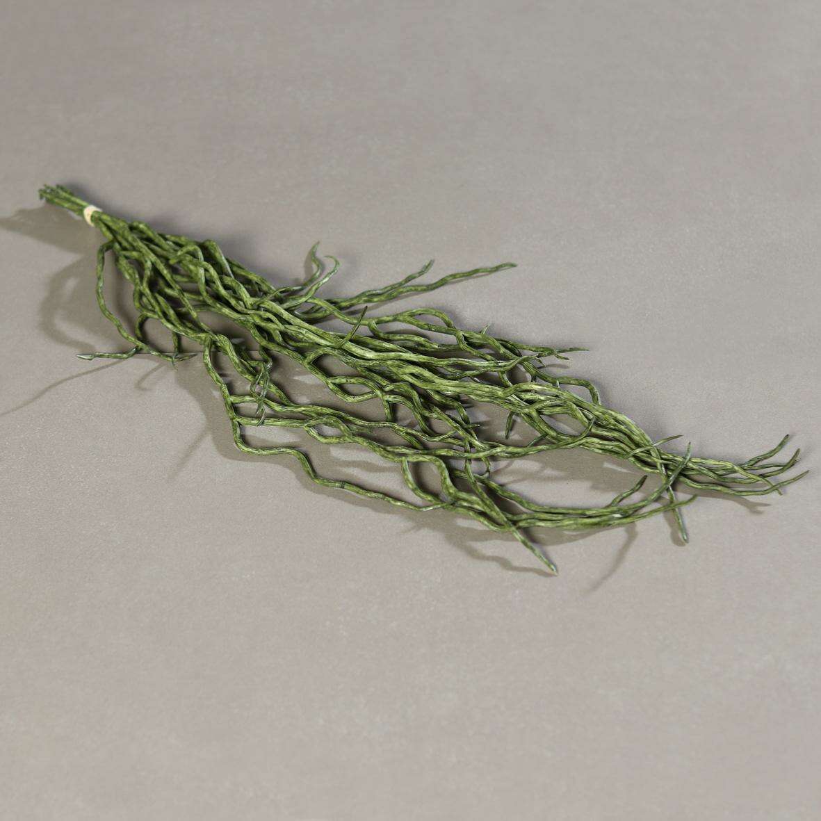 Feuillage artificiel racine aérienne d'orchidée - composition florale - H.72cm-Z3
