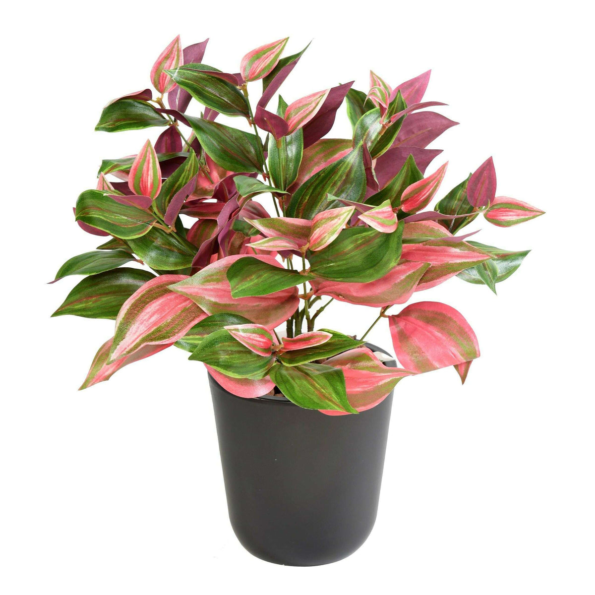 Feuillage artificiel Tradescantia en piquet - plante d'intérieur - H.40cm U2