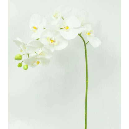 Fleur à la tige Orchidée artificielle Phalaenopsis - haute qualité - H.100cm - S1