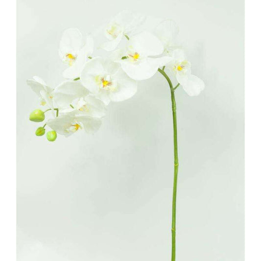 Fleur à la tige Orchidée artificielle Phalaenopsis - haute qualité - H.100cm - S1