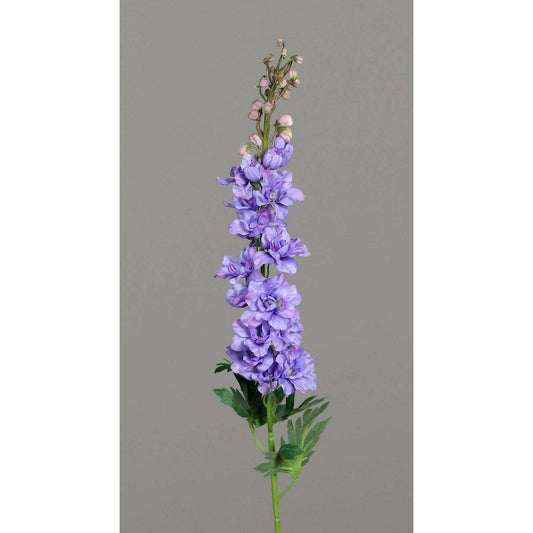 Fleur artificielle Delphinium - création de bouquet - H.78cm violet-Q1