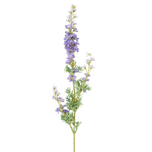 Fleur artificielle Delphinium - création de bouquet - H.86cm violet - E4