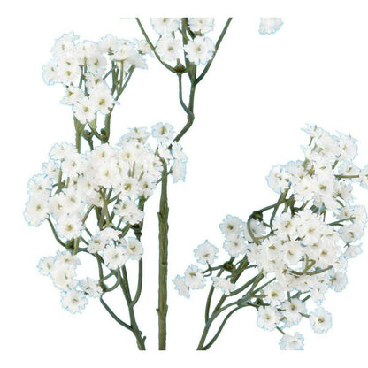 Branche de Gypsophile artificielle à fleurs blanches de 60 cm - G1