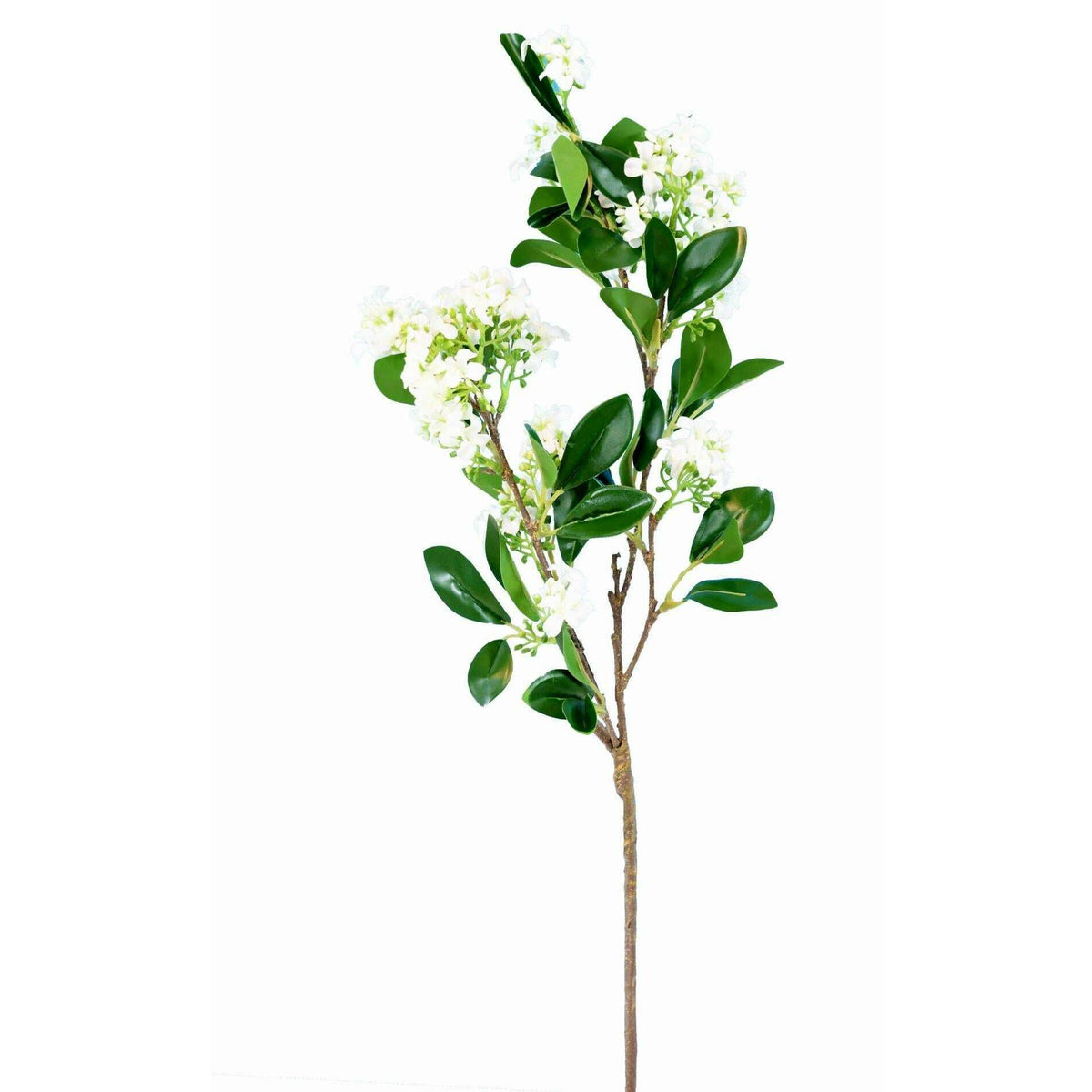 Fleur artificielle Jasmin - composition bouquet - H.70cm blanc-I2