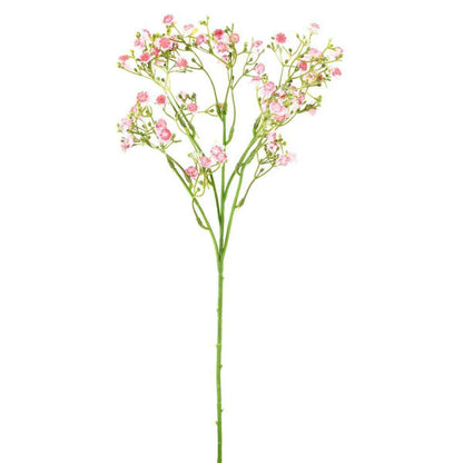 Fleur artificielle Myosotis - composition bouquet - H.50cm rose - K2